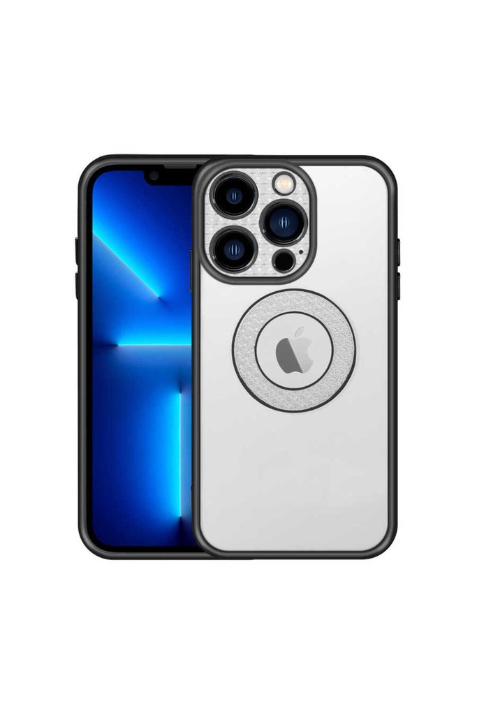 Apple iPhone 13 Pro Uyumlu Kılıf Kamera Korumalı Logo Gösteren Zore Esta Kapak