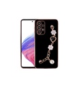 Samsung Galaxy A52 Uyumlu Kılıf El Tutamaçlı Kamera Korumalı Zore Taka Silikon Kapak