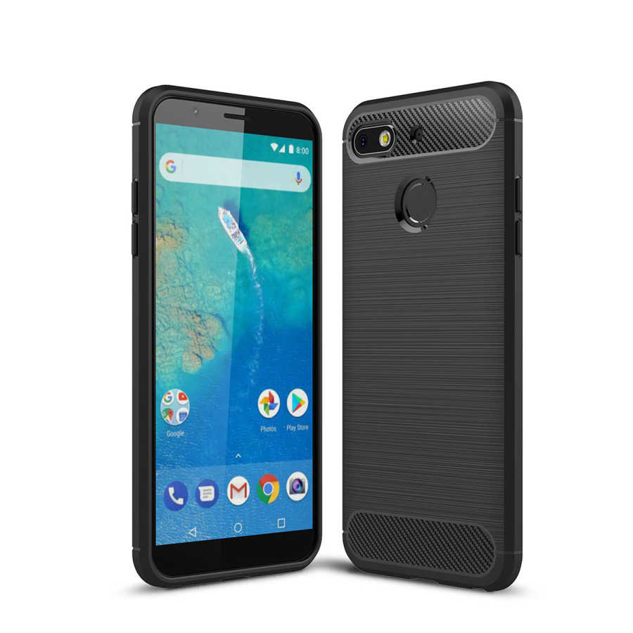 [RNZ-TA5904] General Mobile 8 Go Uyumlu Kılıf Zore Room Silikon Kapak (Siyah)