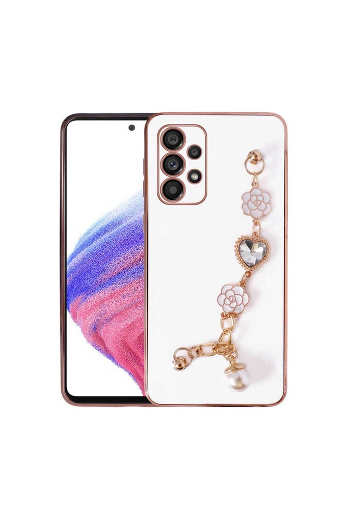 Samsung Galaxy A13 4G Uyumlu Kılıf El Tutamaçlı Kamera Korumalı Zore Taka Silikon Kapak