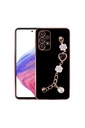 Samsung Galaxy A13 4G Uyumlu Kılıf El Tutamaçlı Kamera Korumalı Zore Taka Silikon Kapak