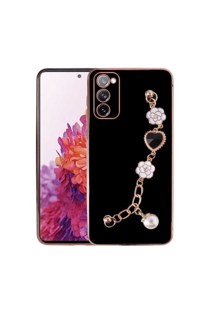 Samsung Galaxy S20 FE Uyumlu Kılıf El Tutamaçlı Kamera Korumalı Zore Taka Silikon Kapak