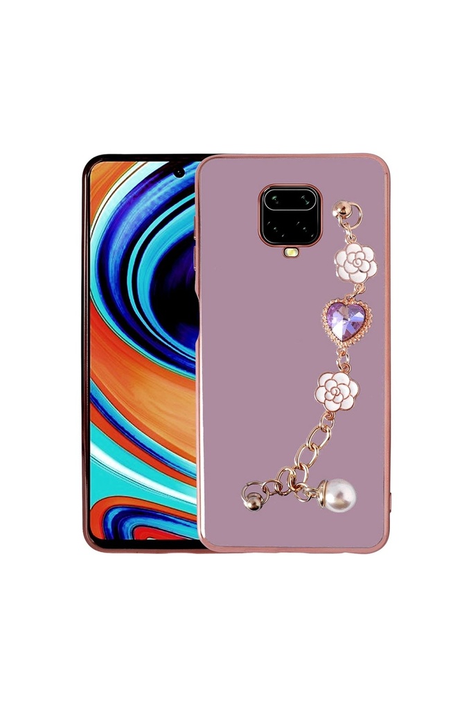 Xiaomi Redmi Note 9 Pro Uyumlu Kılıf El Tutamaçlı Kamera Korumalı Zore Taka Silikon Kapak