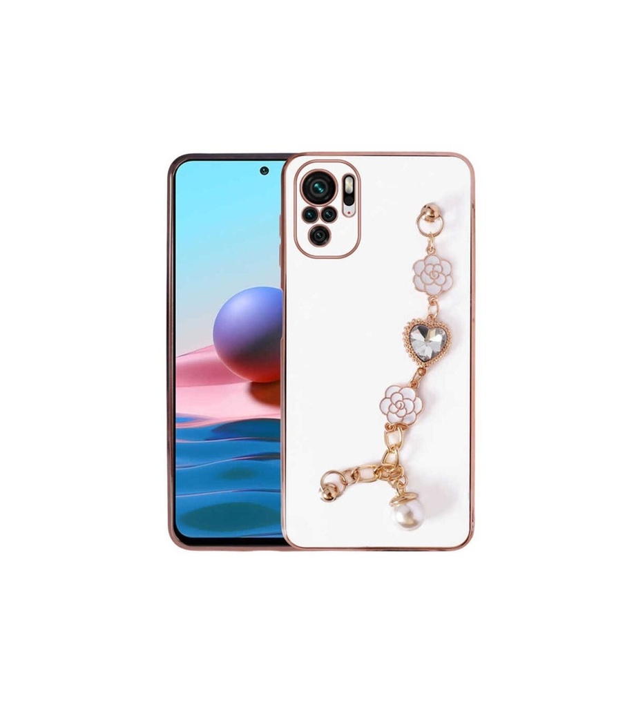 Xiaomi Redmi Note 10S Uyumlu Kılıf El Tutamaçlı Kamera Korumalı Zore Taka Silikon Kapak