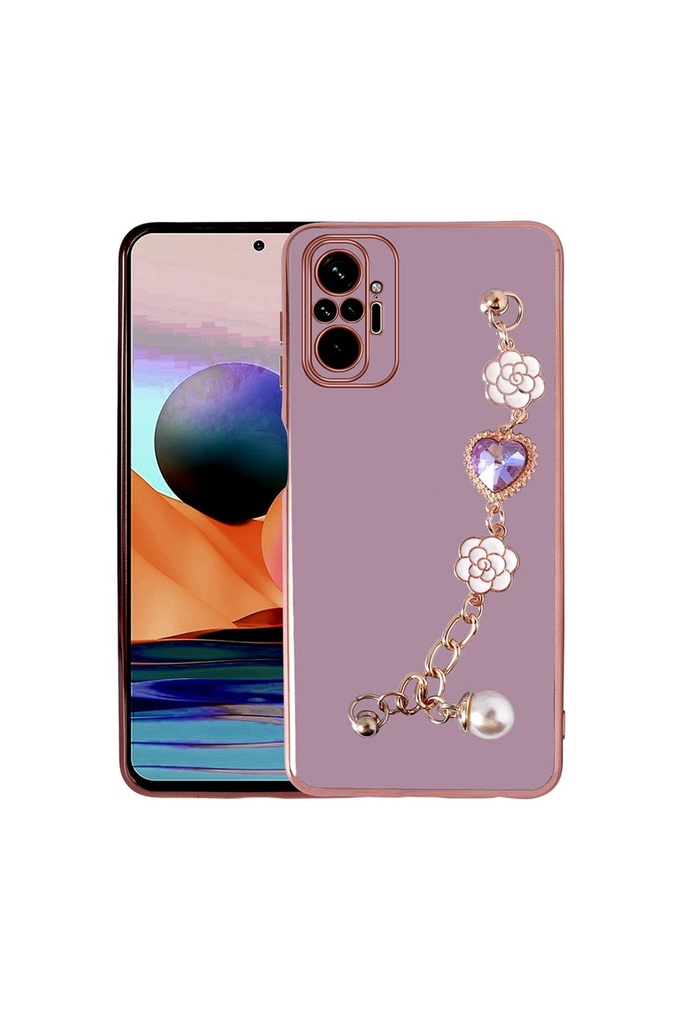 Xiaomi Redmi Note 10 Pro Uyumlu Kılıf El Tutamaçlı Kamera Korumalı Zore Taka Silikon Kapak