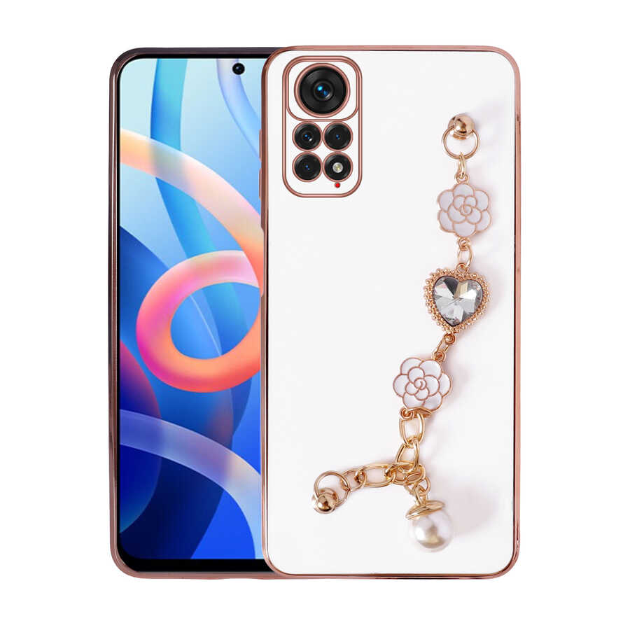 Xiaomi Redmi Note 11S Global Uyumlu Kılıf El Tutamaçlı Kamera Korumalı Zore Taka Silikon Kapak