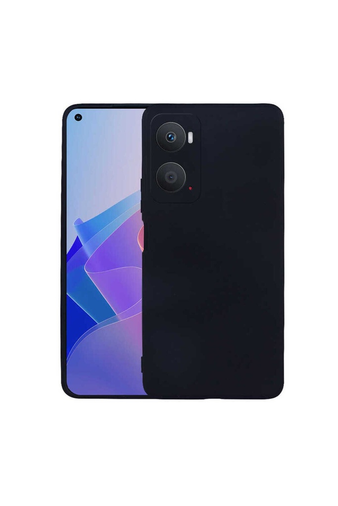 [RNZ-TA74768] Oppo A76 Uyumlu Kılıf Zore Premier Silikon Kapak (Siyah)