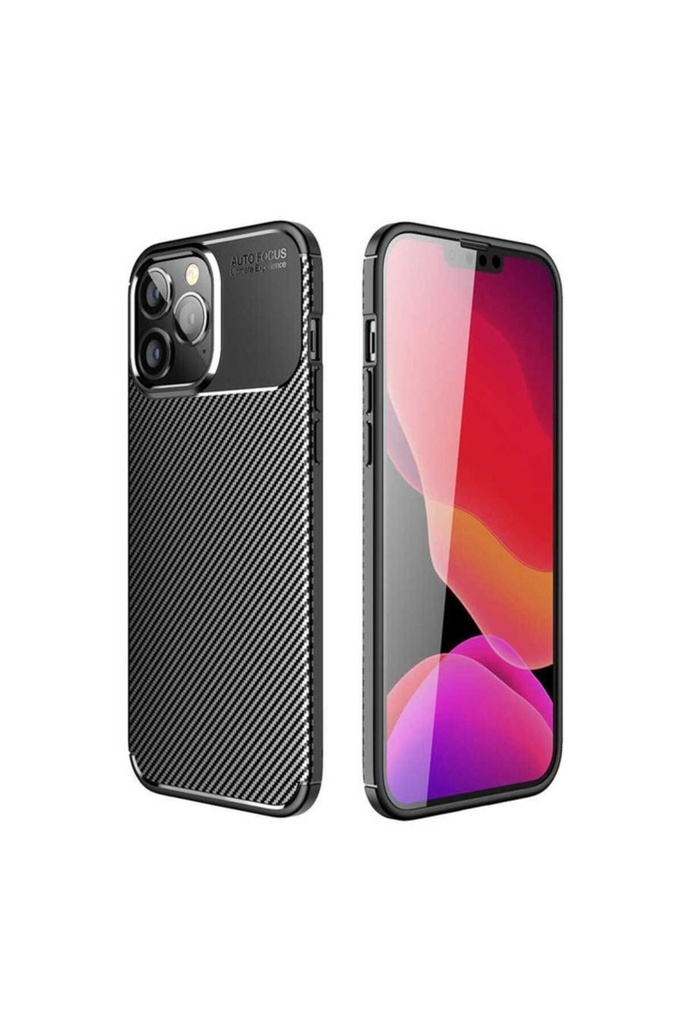 [RNZ-TA75137] Apple iPhone 14 Pro Max Uyumlu Kılıf Zore Negro Silikon Kapak (Siyah)