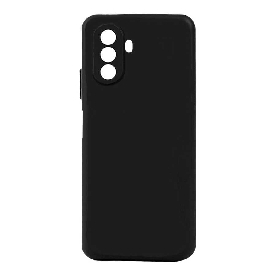 [RNZ-TA77074] Huawei Nova Y70 Uyumlu Kılıf Zore Biye Silikon (Siyah)
