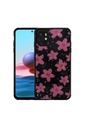 Xiaomi Redmi Note 10 Uyumlu Kılıf Simli Desenli Kamera Korumalı Parlak Zore Popy Kapak