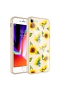 Apple iPhone 8 Uyumlu Kılıf Kamera Korumalı Desenli Sert Silikon Zore Epoksi Kapak