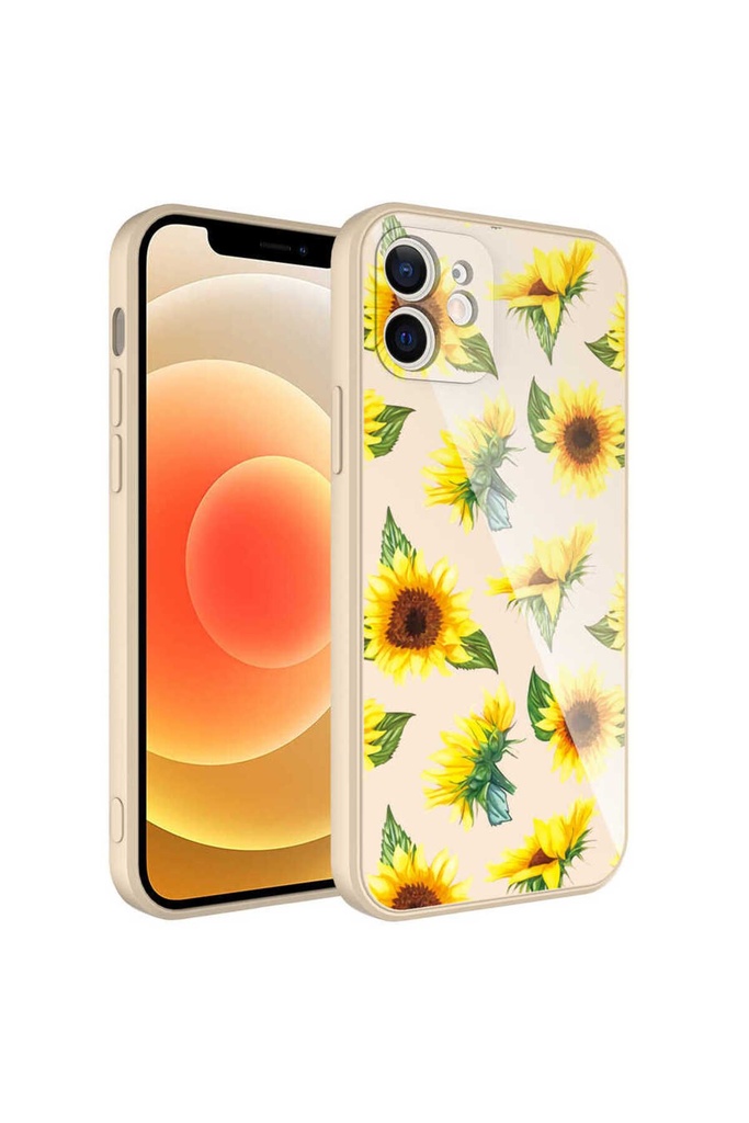 Apple iPhone 11 Uyumlu Kılıf Kamera Korumalı Desenli Sert Silikon Zore Epoksi Kapak
