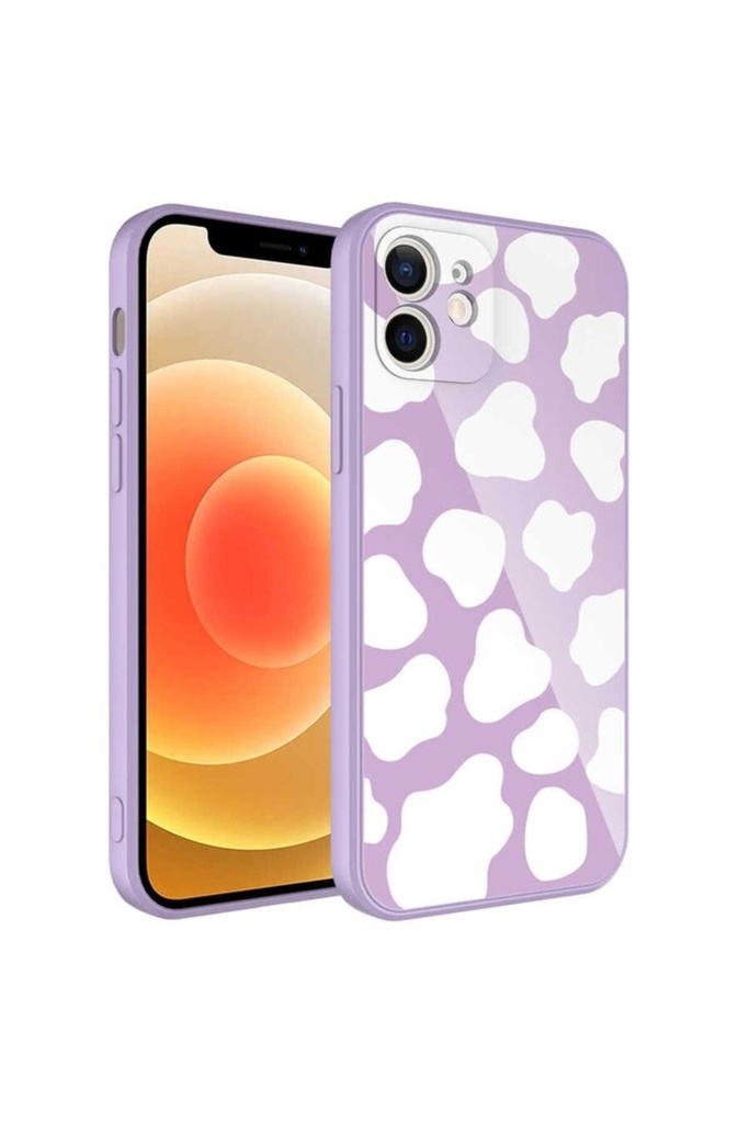 Apple iPhone 11 Uyumlu Kılıf Kamera Korumalı Desenli Sert Silikon Zore Epoksi Kapak
