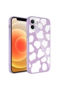 Apple iPhone 11 Uyumlu Kılıf Kamera Korumalı Desenli Sert Silikon Zore Epoksi Kapak
