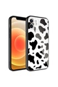 Apple iPhone 11 Uyumlu Kılıf Kamera Korumalı Desenli Sert Silikon Zore Epoksi Kapak