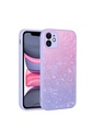 Apple iPhone 11 Uyumlu Kılıf Renk Geçişli Mermer Desenli Sert Silikon Zore Granit Kapak