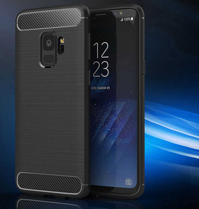 [RNZ-TA588] Samsung Galaxy S9 Uyumlu Kılıf Zore Room Silikon Kapak (Siyah)
