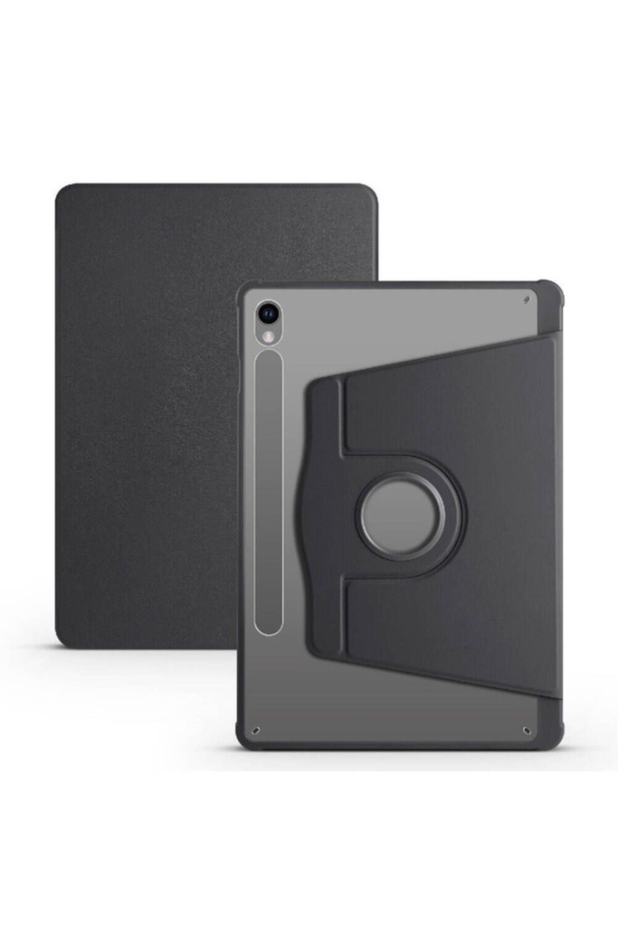 Samsung Galaxy Tab S9 Uyumlu Kılıf Zore Termik Kalem Bölmeli Dönebilen Standlı Kılıf