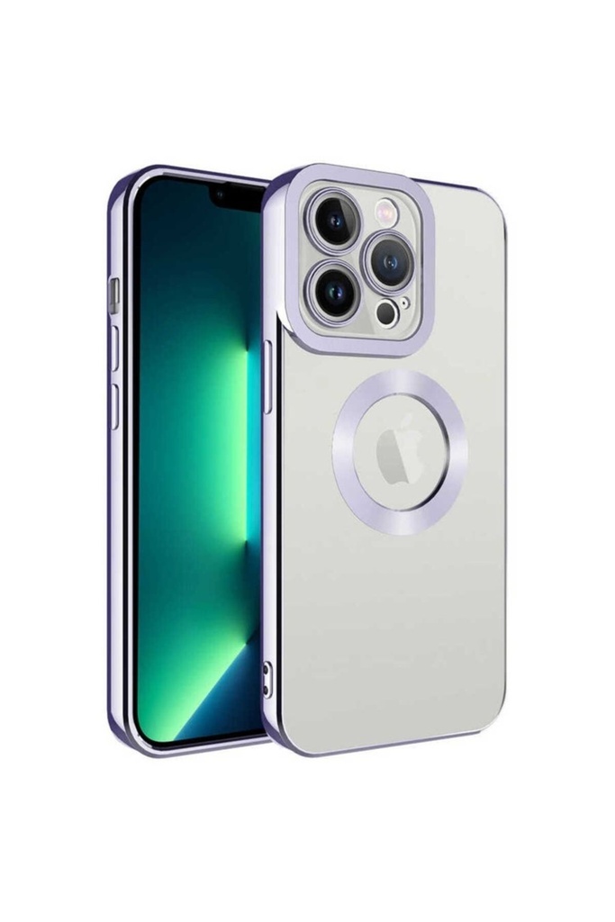Apple iPhone 12 Pro Uyumlu Kılıf Kamera Korumalı Logo Gösteren Zore Omega Kapak