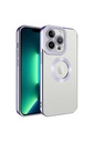 Apple iPhone 12 Pro Uyumlu Kılıf Kamera Korumalı Logo Gösteren Zore Omega Kapak