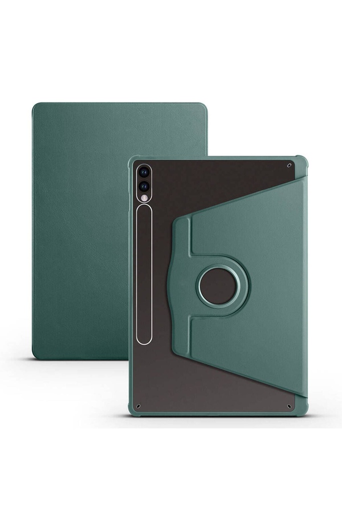 Samsung Galaxy Tab S9 Plus Uyumlu Kılıf Zore Termik Kalem Bölmeli Dönebilen Standlı Kılıf