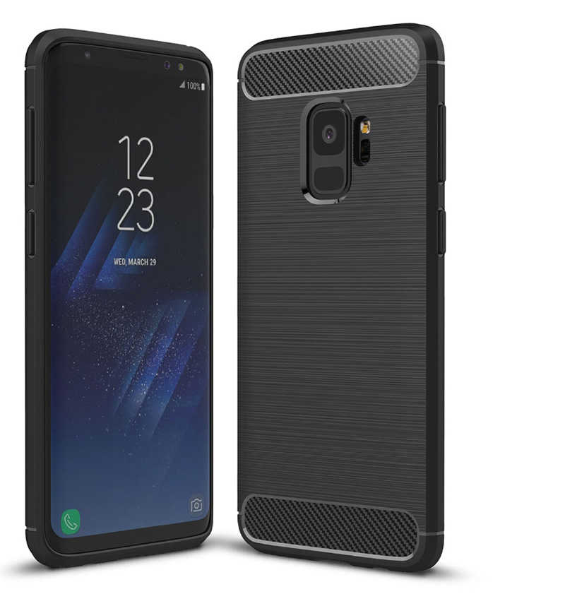 [RNZ-TA585] Samsung Galaxy S9 Plus Uyumlu Kılıf Zore Room Silikon Kapak (Siyah)
