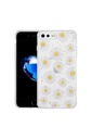 Apple iPhone 7 Plus Uyumlu Kılıf Simli Desenli Kamera Korumalı Parlak Zore Popy Kapak