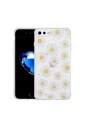 Apple iPhone 8 Plus Uyumlu Kılıf Simli Desenli Kamera Korumalı Parlak Zore Popy Kapak