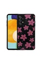 Samsung Galaxy A23 Uyumlu Kılıf Simli Desenli Kamera Korumalı Parlak Zore Popy Kapak