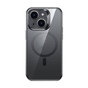 Apple iPhone 14 Uyumlu Kılıf M-safe Şarj Özellikli Cam Yüzey Benks Electroplated Kapak