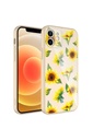 Apple iPhone 12 Uyumlu Kılıf Kamera Korumalı Desenli Sert Silikon Zore Epoksi Kapak