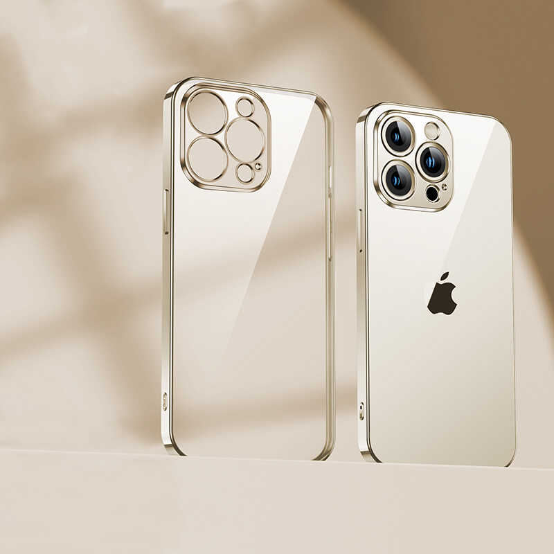 Apple iPhone 13 Pro Uyumlu Benks Matte Electroplated TPU Kapak