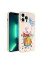 Apple iPhone 12 Pro Max Uyumlu Kılıf Kamera Korumalı Desenli Sert Silikon Zore Epoksi Kapak