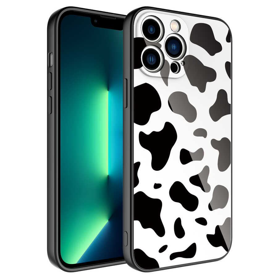 Apple iPhone 11 Pro Max Uyumlu Kılıf Kamera Korumalı Desenli Sert Silikon Zore Epoksi Kapak