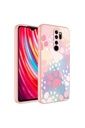 Xiaomi Redmi Note 8 Pro Uyumlu Kılıf Kamera Korumalı Desenli Sert Silikon Zore Epoksi Kapak