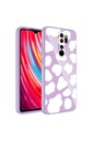 Xiaomi Redmi Note 8 Pro Uyumlu Kılıf Kamera Korumalı Desenli Sert Silikon Zore Epoksi Kapak