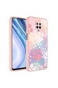 Xiaomi Redmi Note 9 Pro Uyumlu Kılıf Kamera Korumalı Desenli Sert Silikon Zore Epoksi Kapak