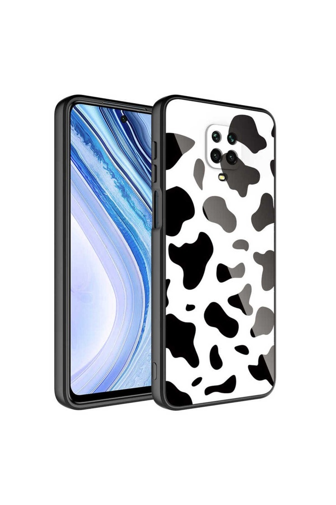 Xiaomi Redmi Note 9 Pro Uyumlu Kılıf Kamera Korumalı Desenli Sert Silikon Zore Epoksi Kapak