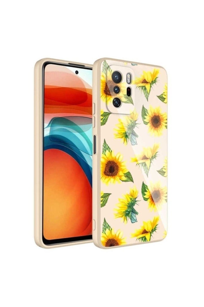 Xiaomi Redmi Note 10 Pro Uyumlu Kılıf Kamera Korumalı Desenli Sert Silikon Zore Epoksi Kapak