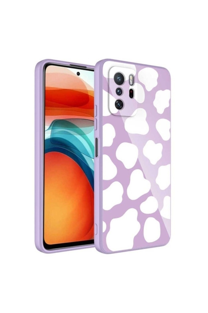 Xiaomi Redmi Note 10 Pro Uyumlu Kılıf Kamera Korumalı Desenli Sert Silikon Zore Epoksi Kapak
