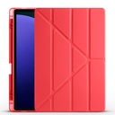 Samsung Galaxy Tab S9 Plus Uyumlu Kılıf Zore Tri Folding Kalem Bölmeli Standlı Kılıf