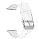 KRD-13 Şeffaf Silikon Saat Kordonu Huawei Watch GT 2 42 mm Uyumlu RNZ-TA76255
