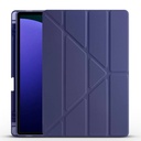 Samsung Galaxy Tab S9 Plus Uyumlu Kılıf Zore Tri Folding Kalem Bölmeli Standlı Kılıf