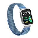 Xiaomi Redmi Watch 2 Lite Uyumlu Kordon Hasır Örgü Cırt Cırtlı Zore KRD-61 Kayış