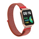 Xiaomi Redmi Watch 2 Lite Uyumlu Kordon Hasır Örgü Cırt Cırtlı Zore KRD-61 Kayış