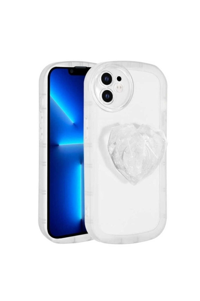 Apple iPhone 12 Uyumlu Kılıf Kamera Korumalı Pop Soketli Renkli Zore Ofro Kapak