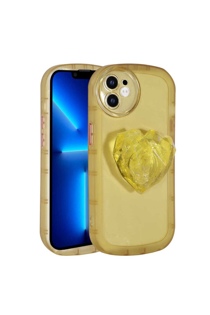 Apple iPhone 12 Uyumlu Kılıf Kamera Korumalı Pop Soketli Renkli Zore Ofro Kapak