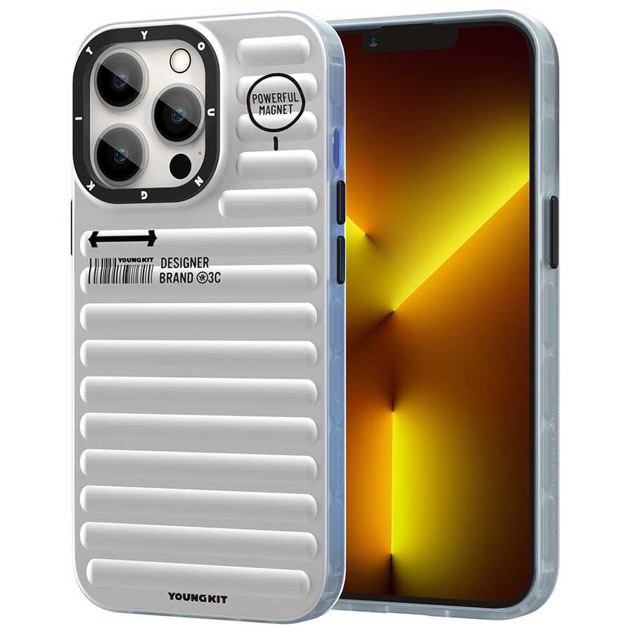 Apple iPhone 13 Pro Uyumlu Kılıf YoungKit Plain Coloured Serisi Kapak