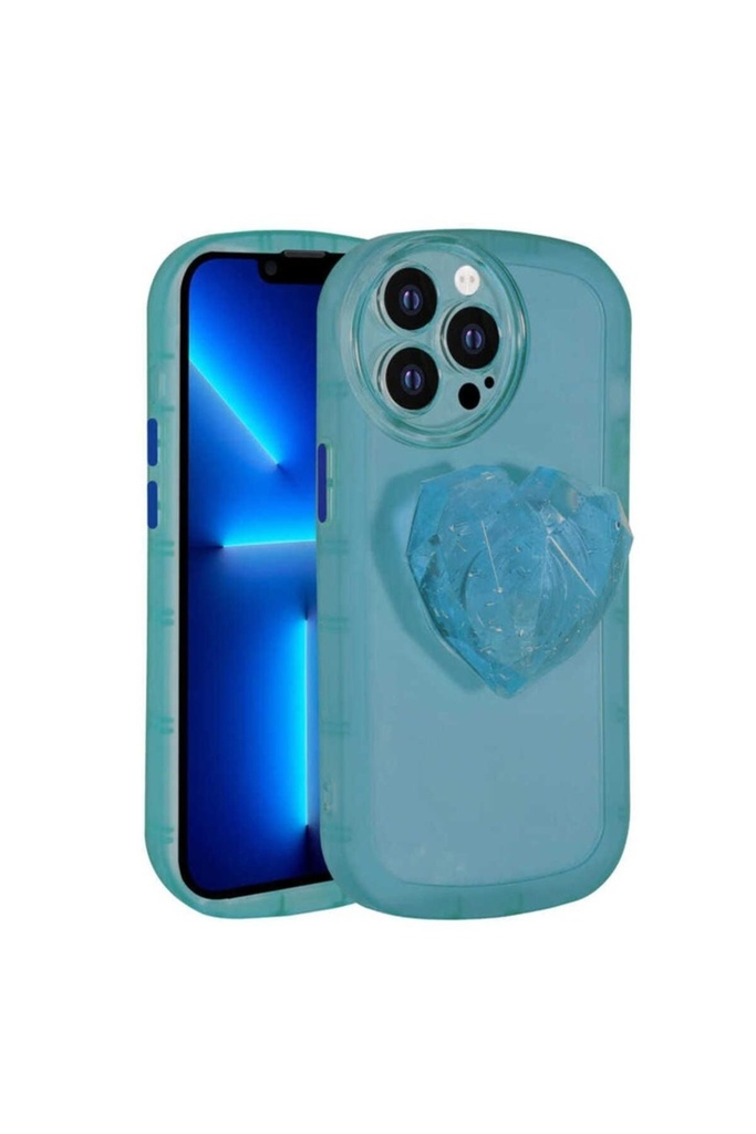 Apple iPhone 12 Pro Max Uyumlu Kılıf Kamera Korumalı Pop Soketli Renkli Zore Ofro Kapak