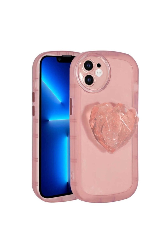 Apple iPhone 11 Uyumlu Kılıf Kamera Korumalı Pop Soketli Renkli Zore Ofro Kapak